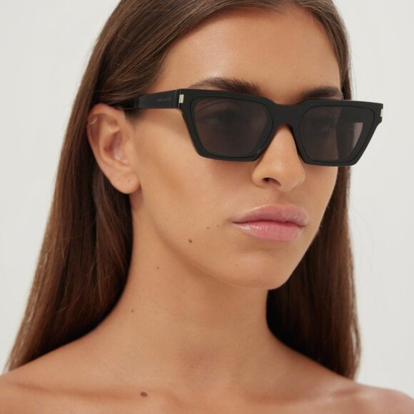 NEW SAINT LAURENT CAT EYE SL633 CALISTA 001 SUNGLASSES SAINY LAURENT CALISTA - Picture 2 of 5